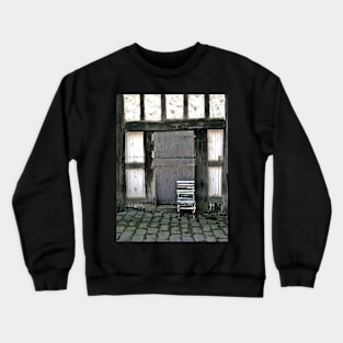 Old chair, Monsalvat Artist's Colony, Eltham Crewneck Sweatshirt